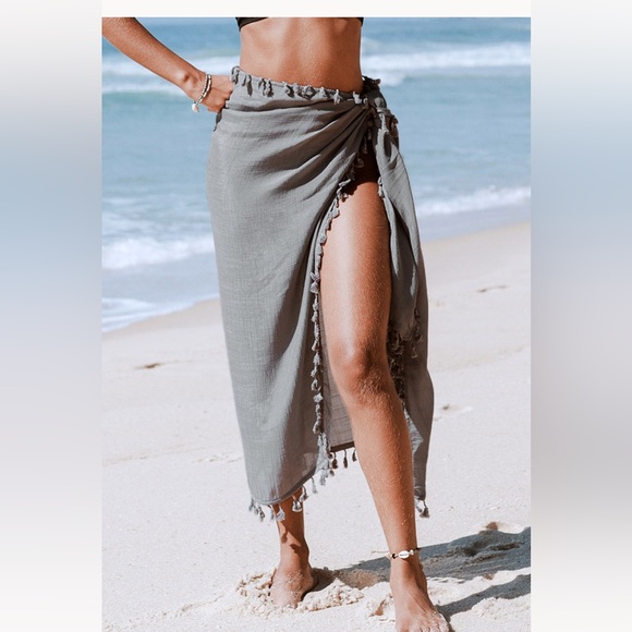 NWT CUPSHE tassel sarong - Picture 1 of 7